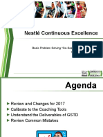 Nestlé Continuous Excellence Goal Alignment Basic Problem Solving
