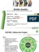Line 9 Bottle Quality DMAIC