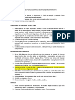 Indicaciones para Escribir Un Ensayo Argumentativo