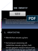 Remaja Kreatif Dan Inovatif