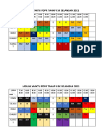 Jadual Waktu PDPR SK Selangan 2021