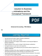 Introduction To Business Combinations and The Conceptual Framework