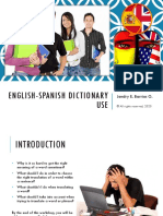 Module I. English-Spanish Dictionary Use