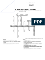 Crucigrama Vocabulario OPS