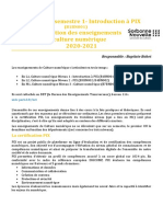 Brochure Culture Numérique - L1 - B1BN001 - 2020-2021