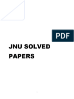 Jnu Solved Paper