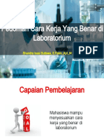 P5. Pedoman Cara Kerja Yg Benar Di Lab