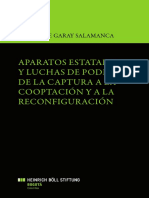 Aparatos Estatales y Luchas de Poder. de La Captura A La Cooptación y A La Reconfiguración.