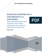 Historia de La Contabilidad y Ontauria