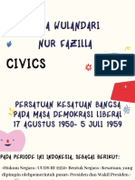 Persatuan Dan Kesatuan Bangsa Pada Masa Demokrasi Liberal (17 Agustus 1950 S/D 5 Juli 1959)