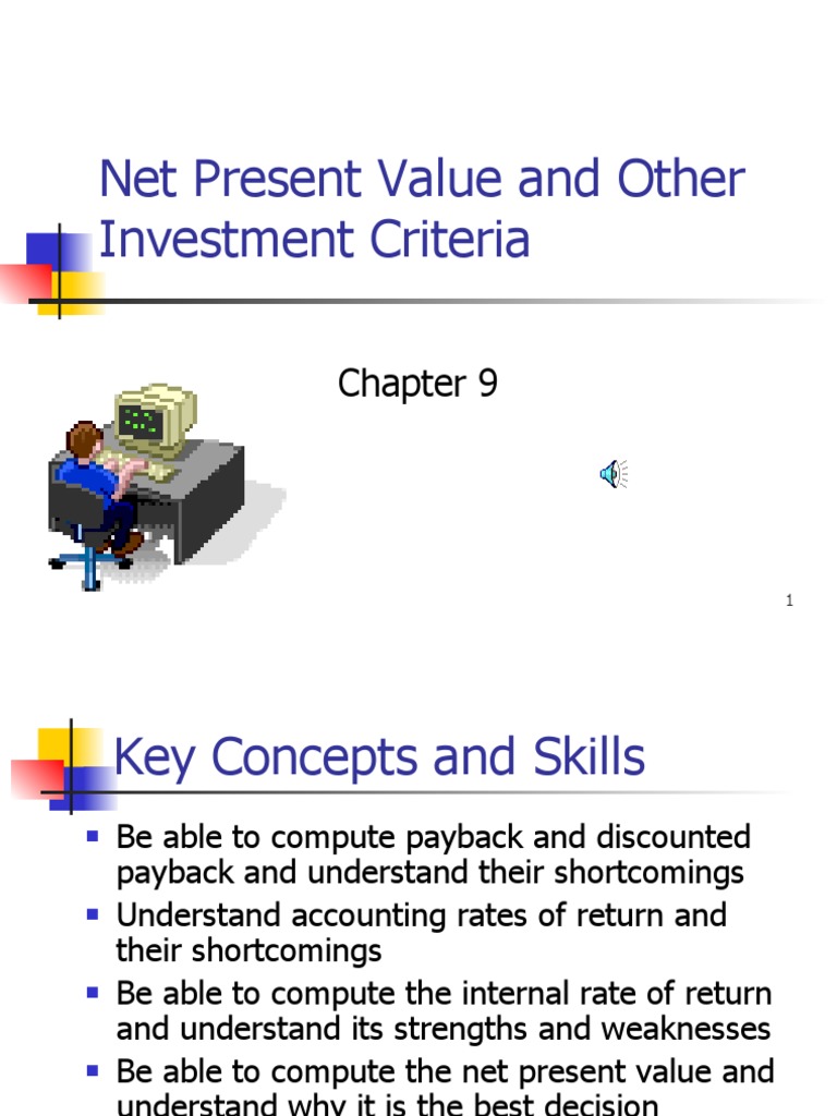 Net Present Value and Other Investment Criteria | PDF | Internal Rate ...