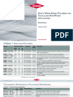 Dow 2021 Australia Chemical Range