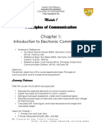 Principles of Communication Workbook p1