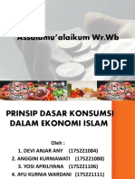 Prinsip Dasar Konsumsi Dalam Ekonomi Islam