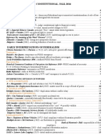 Sources of Constitutional Law: Interpreting Division of Powers