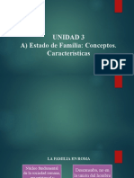 La potestad del pater familias en la familia romana