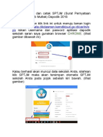 Cara Download Dan Cetak SPTJM