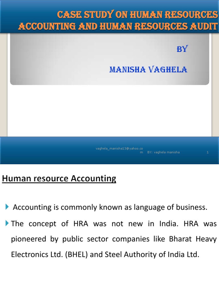 HR Audit and Accounting Case Studies | PDF | Human Resource Management ...