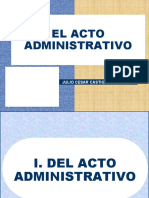 El Acto Administrativo - Actualizado 2020