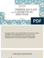 Características Clave de Las Escuelas Efectivas: Pam Sammons