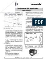 BIOLOGÍA 1 (A) - Biomoléculas o Principios Inmediatos