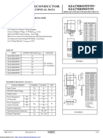 Semiconductor KIA278R015FP/PI KIA278R050FP/PI: Technical Data