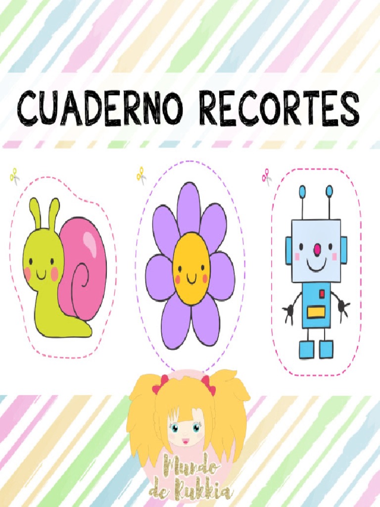 Cuaderno de Recortes para Preescolar | PDF