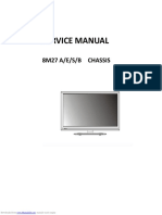 Service Manual: 8M27 A/E/S/B Chassis