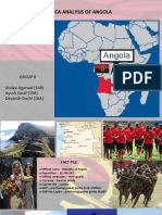 Africa Analysis of Angola: Group 6 Atulya Agarwal (14B) Ayush Saraf (15A) Devansh Doshi (16A)