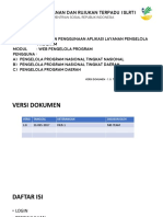 Petunjuk Ringkas - Modul Aplikasi Pengelola Program (PP)