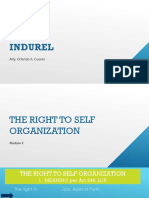 Indurel Module 2 The Right To Self Organization