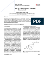 Chen 2010, Steroid From Lamtoro