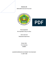 Tugas Implementasi Dan Evaluasi - Tirsa Sumaning