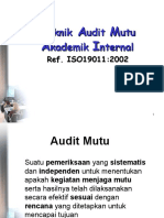 Teknik Audit (Prof. Purwanto)