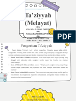 Kelas 11 - Ta'ziyyah