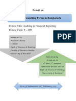 Auditing Financial Reporting Full Report