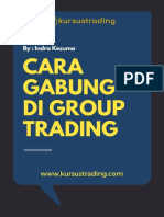 Cara Gabung Di Group Trading: By: Indra Kesuma
