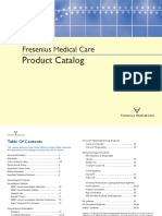 Fresenius Medical Care: Product Catalog