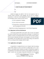 Navi-7. Softwatre Environment