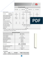 DX-1710-2200-65-18i-M: Electrical Properties