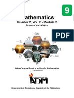 Mathematics: Quarter 2, Wk. 2 - Module 2