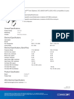 Datasheet Commscope Diplexer 1800-2100 COMMSCOPE E11F05P82