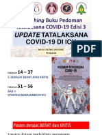 Update Tatalaksana Covid-19 Di Icu