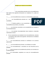 Tema 1. Procesos Patológicos Por Trastornos Inmunitarios. Semana 3. Consolidación 3