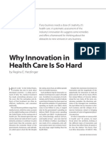 Why Innovation in Health Care Is So Hard