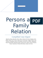 Compiled Case Digest in Persons and Family Relation Civil Code Family Code