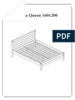 Cama Queen Size Soho - Cera Natural