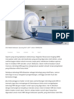 Sejarah Kompatibilitas Teknologi MRI Dan Implan Rumah Siput