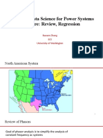 EEE 559: Data Science For Power Systems Lecture: Review, Regression