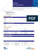 Electrical Incident Report Form-2018